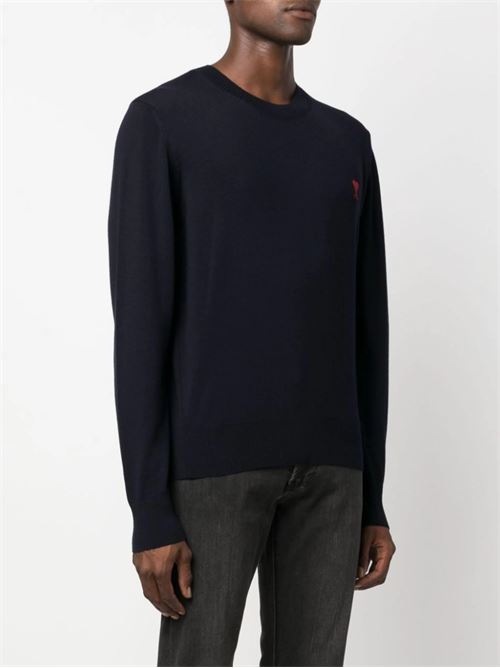 Wool sweater AMI PARIS | BFHKS111KN0025430